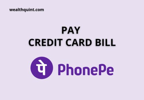 pay credit card bill phonepe