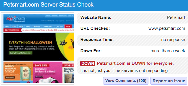 How To Fix PetSmart Checkout Not Working 2 petsmart server status