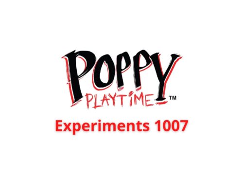 poppy playtime experiments 1007