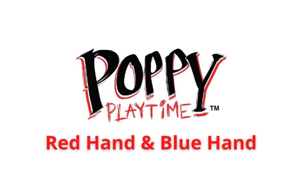 poppy playtime red hand & blue hand