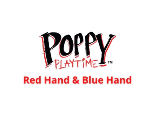 poppy playtime red hand & blue hand