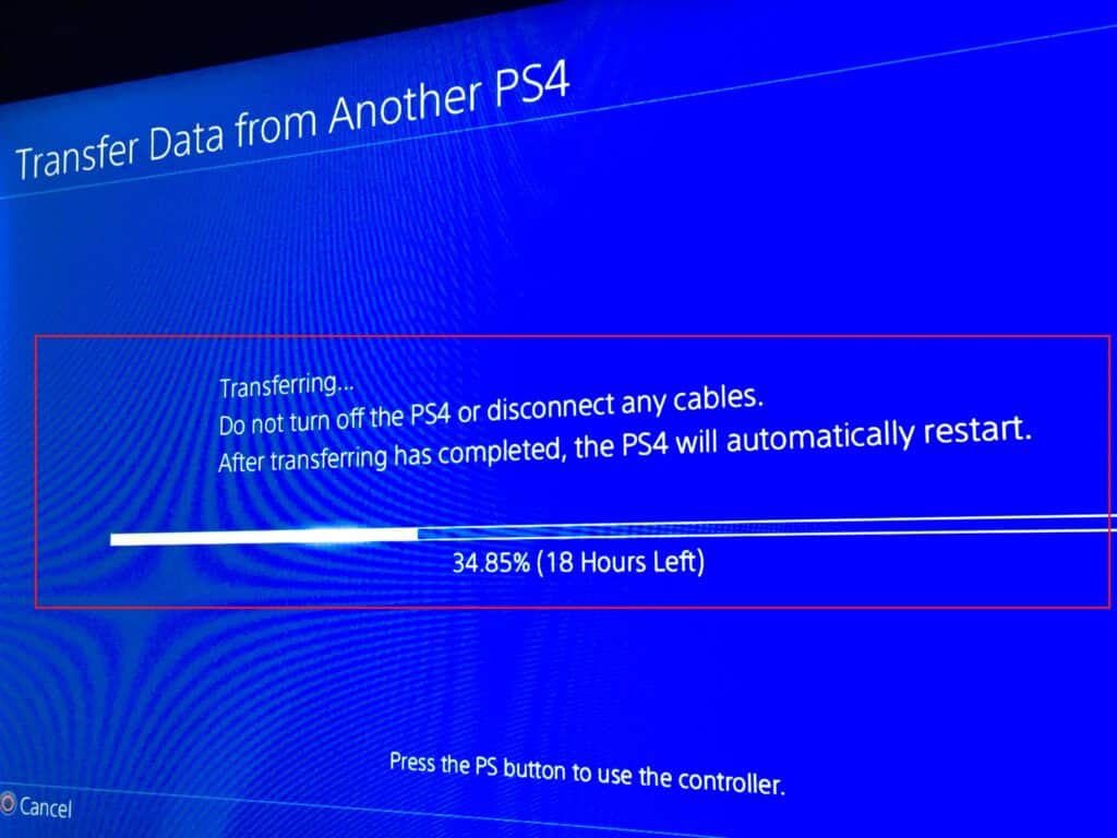 How To Fix PS4 To PS4 Data Transfer Not Working 1 ps4 to ps4 data transfer not working