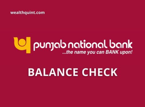 punjab national Bank Balance check