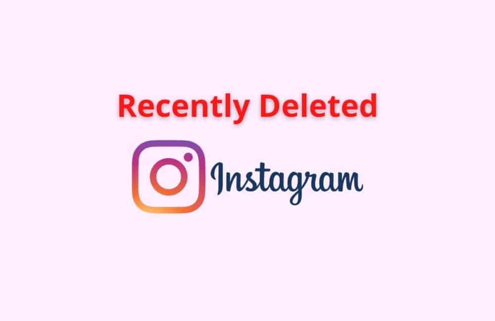 How To See Recently Deleted on Instagram ? 1 recently deleted instgaram