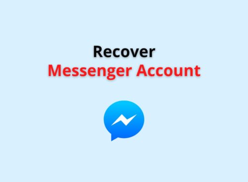 recover messenger account