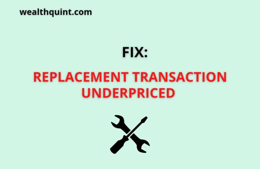 replacement transaction underpriced