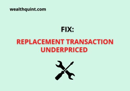 replacement transaction underpriced