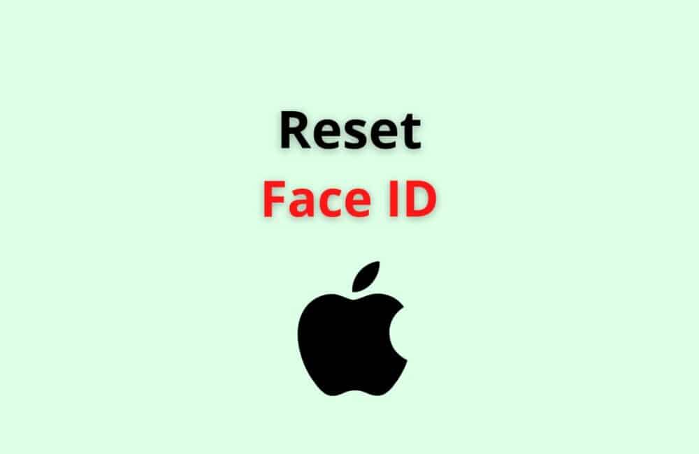 reset face id iphone