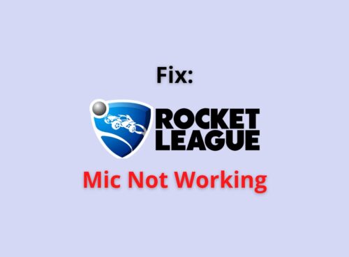 Fix: Rocket League Mic Not Working 4 rocket league mic not working
