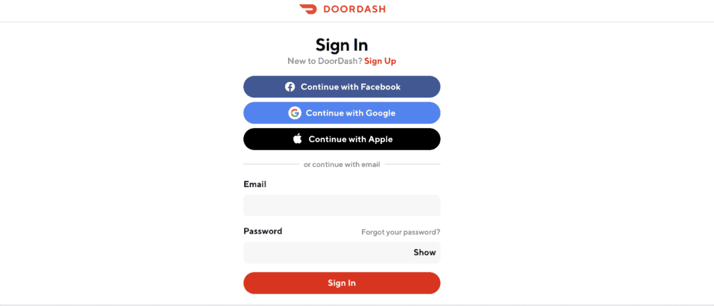 How to Delete DoorDash Account? 3 s2 doordash login