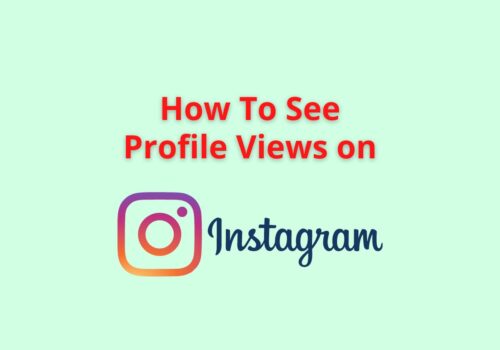 see profile views instagram