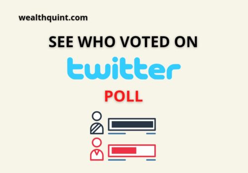 see who voted on twitter poll