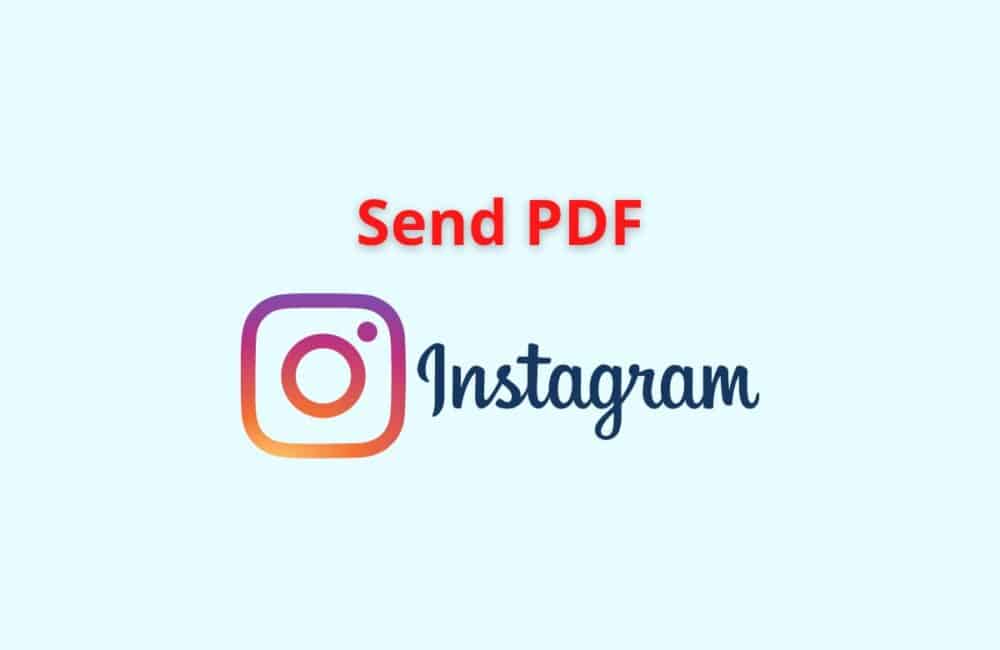 send pdf instgarm