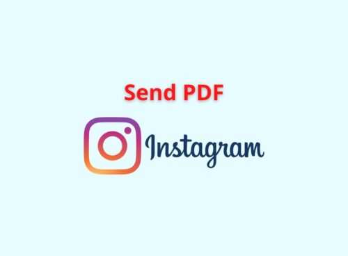 send pdf instgarm