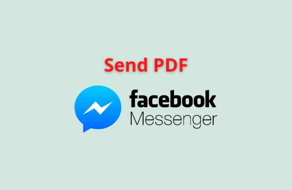 send pdf messneger