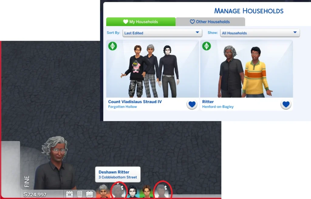 How To Fix Sims 4 Split From Household And Move Not Working 2 sims 4 split from household and move not working