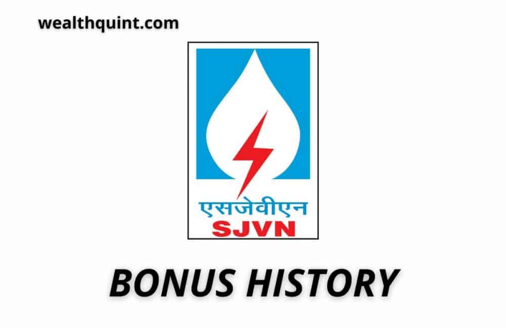 sjvn bonus history