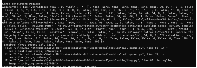 How to Fix Stable Diffusion Error Completing Request 1 stable diffusion error completing request