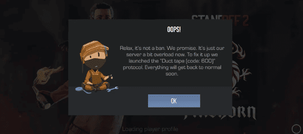How to Fix Standoff 2 Error Code 600 1 standoff 2 error code 600 Error image