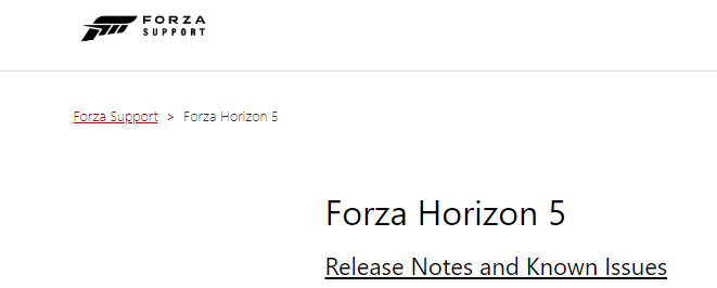 How To Fix Forza Horizon 5 Error Code 0x0 The Game Has Crashed 3 support for issue of Forza Horizon 5 Error Code 0x0 The Game Has Crashed