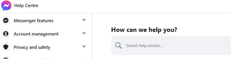 How To Fix Messenger Search In Conversation Not Working 3 support for issue of Messenger search in conversation not working