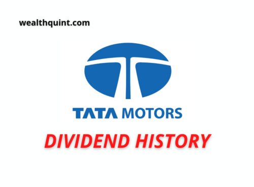 tata motors Dividend History