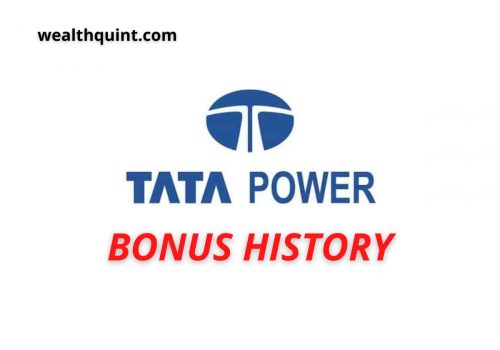tata power bonus history
