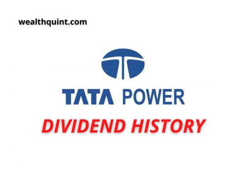 tata power dividend history