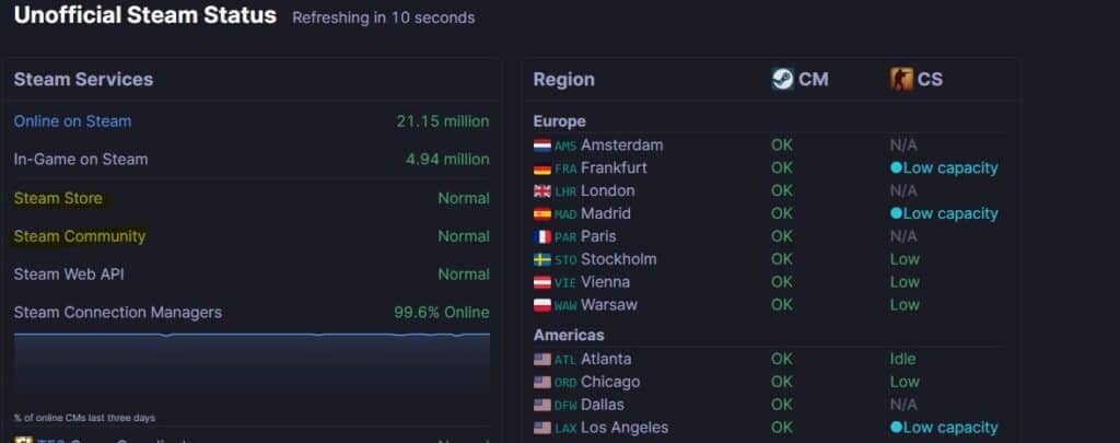 How to Fix "There Was An Error Getting Listings For This Item Please Try Again Later" On Steam 2 there was an error getting listings for this item please try again later Steam Server status