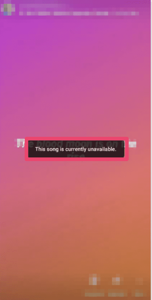 How to Fix "This Song is Currently Unavailable" On Instagram Story 1 this song is currently unavailable instagram Story