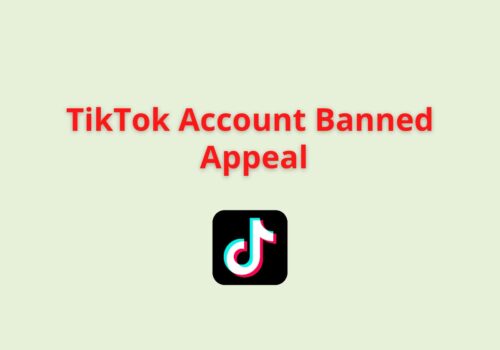 tiktok account banned appeal