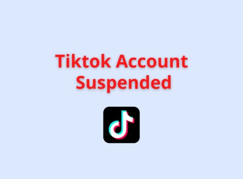 tiktok account suspended