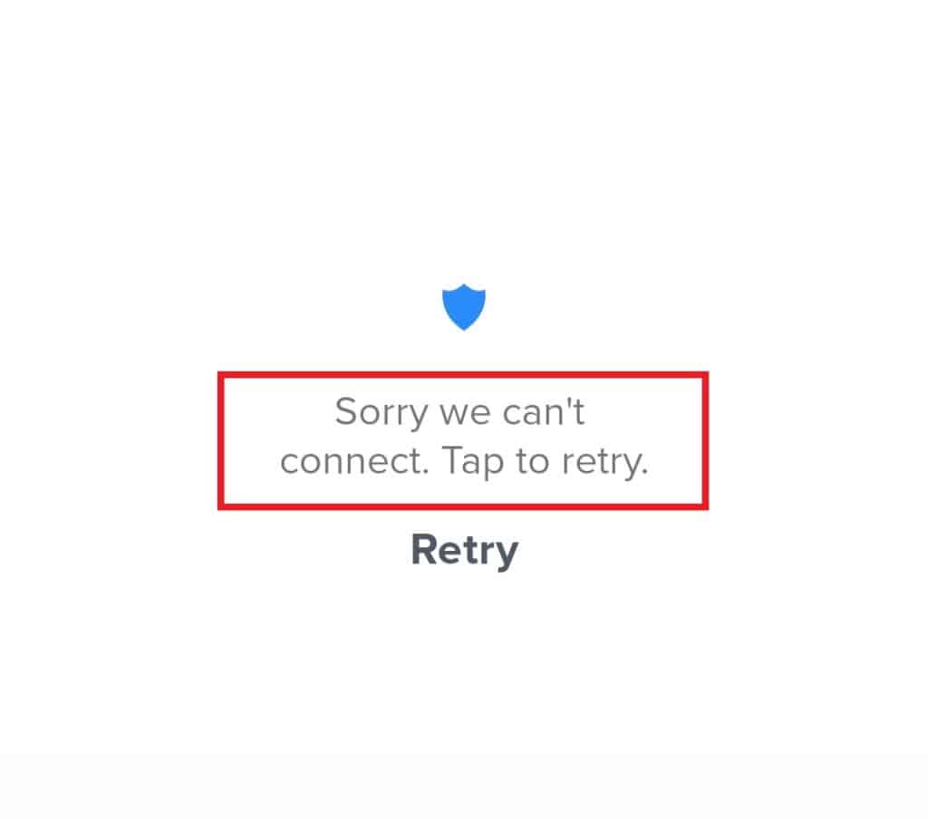 How To Fix "Sorry We Can't Connect Tap To Retry" on Tinder 2 tinder sorry we cant connect tap to retry