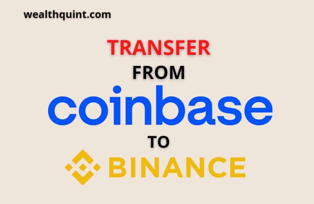transfer from coinbase to binance