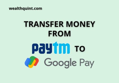 transfer money from paytm to google pay