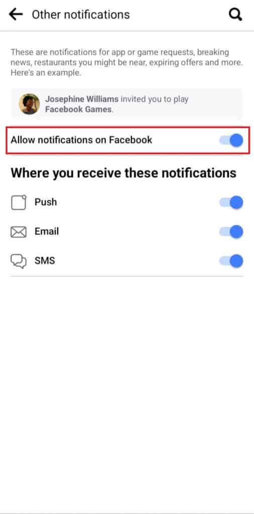 How To Turn ON Story Notifications On Facebook 5 turn on stories notification on facebbok stp 7