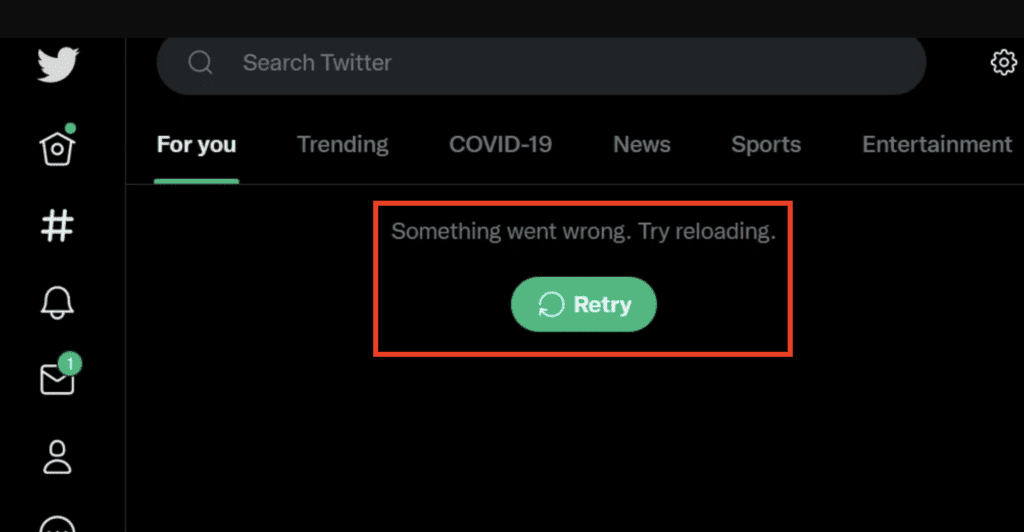 How to Fix "Something Went Wrong Try Reloading" on Twitter 2 twitter something went wrong try reloading