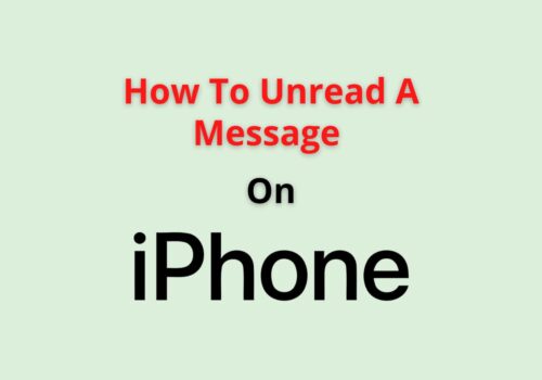 unread message on iphone