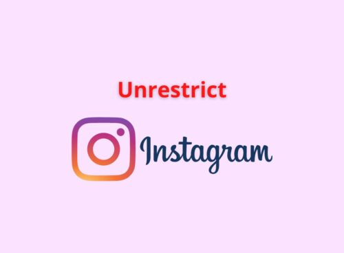 unrestrict instgaram