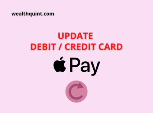 update debit credit card Apple Pay
