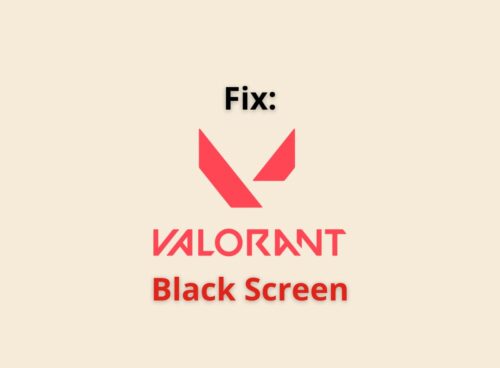 valorant black screen
