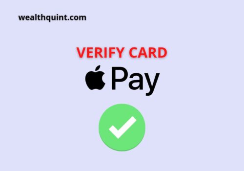 verify card Apple Pay