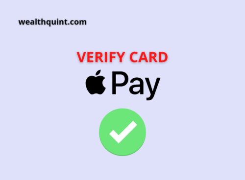 verify card Apple Pay