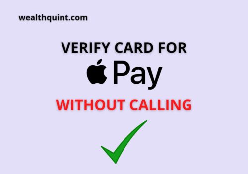 verify card for Apple Pay with out calling