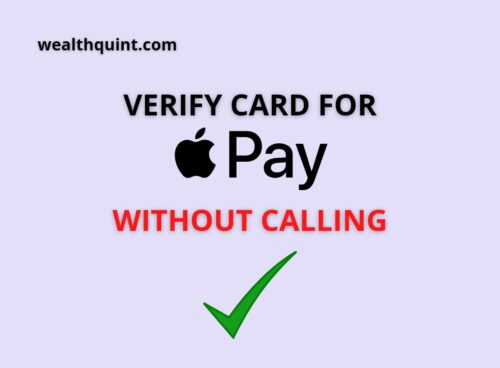 verify card for Apple Pay with out calling