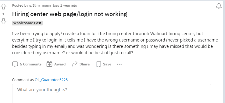 How To Fix Walmart Careers Login Not Working 1 walmart careers login not working