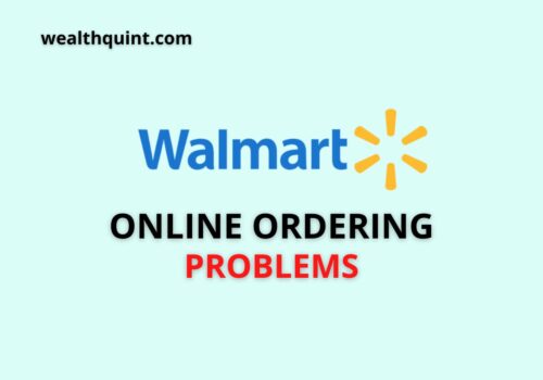 walmart online prdering problems