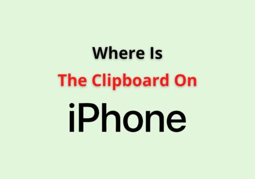whare is clipboard on iphone