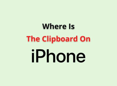 whare is clipboard on iphone
