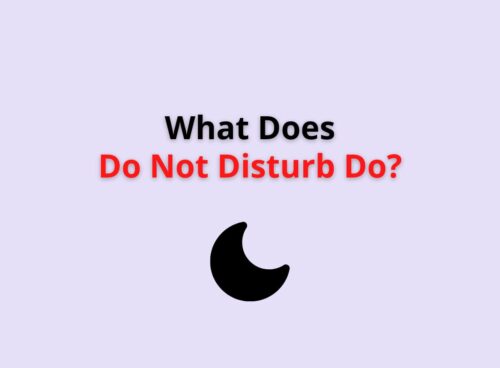 what does so not disturb do